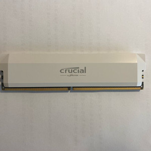 Crucial DDR5-6400 CL40 PRO OC Gaming Edition White 대원씨티에스 (32GB) 이미지