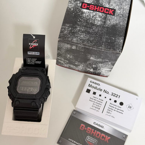 지샥 올블랙 터프솔라 G-SHOCK GX56 풀박스 S급 이미지