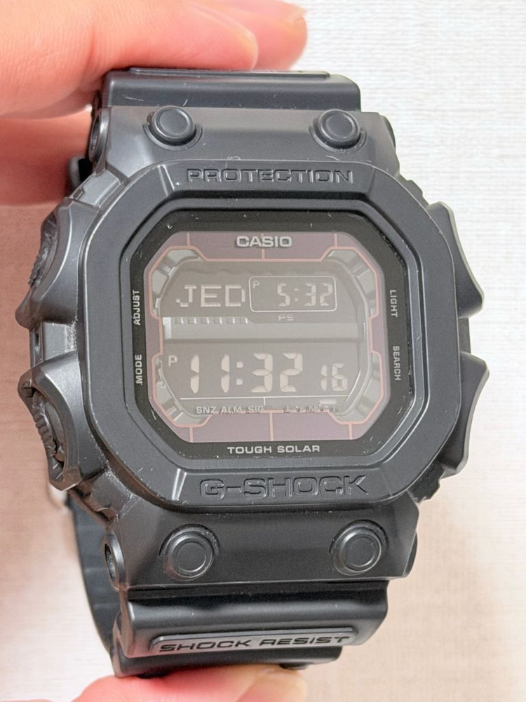 지샥 올블랙 터프솔라 G-SHOCK GX56 풀박스 S급 이미지