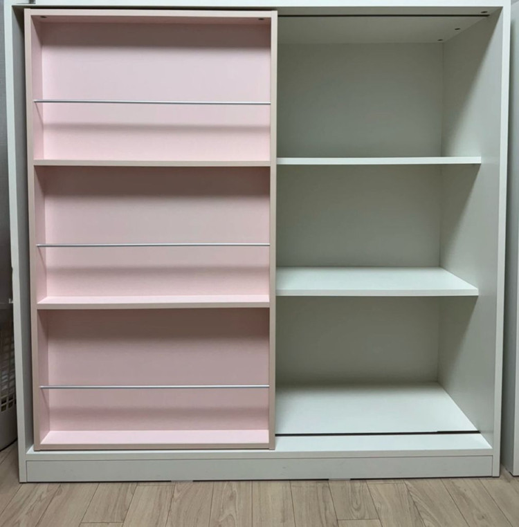 리바트 꼼므 슬라이딩 키즈 책장 1200 이미지