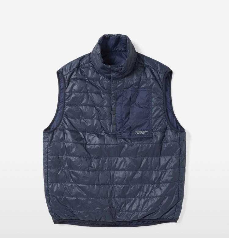 디스이즈네버댓 Insulated Reversible Vest Navy 이미지