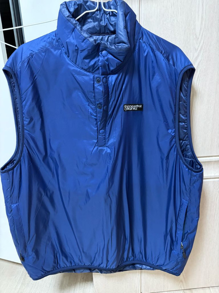 디스이즈네버댓 Insulated Reversible Vest Navy 이미지