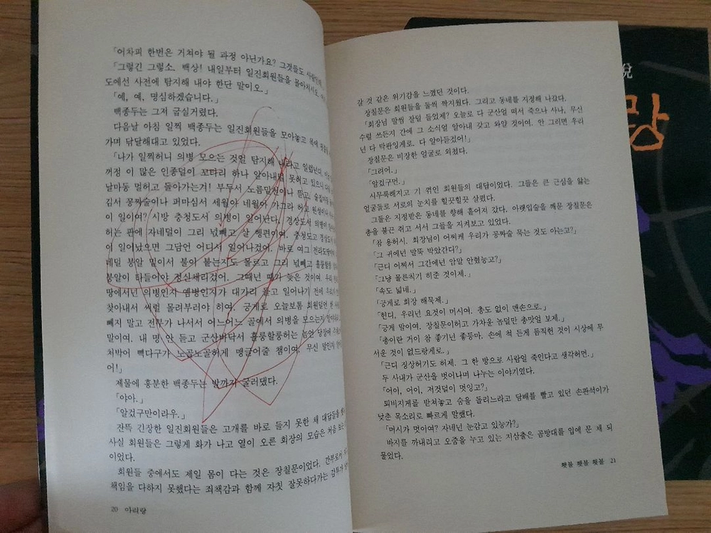 조정래 아리랑 이미지
