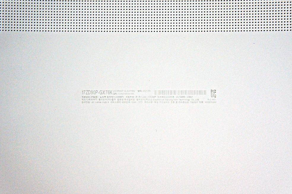 LG 그램 17인치 노트북 (17ZD90P-GX76K) 신품 수준 이미지