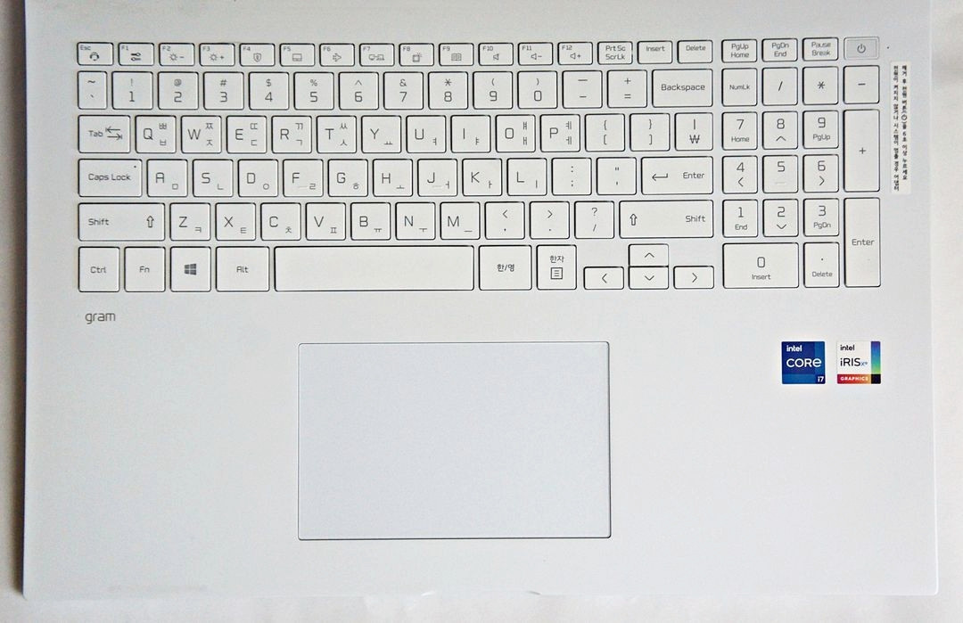 LG 그램 17인치 노트북 (17ZD90P-GX76K) 신품 수준 이미지