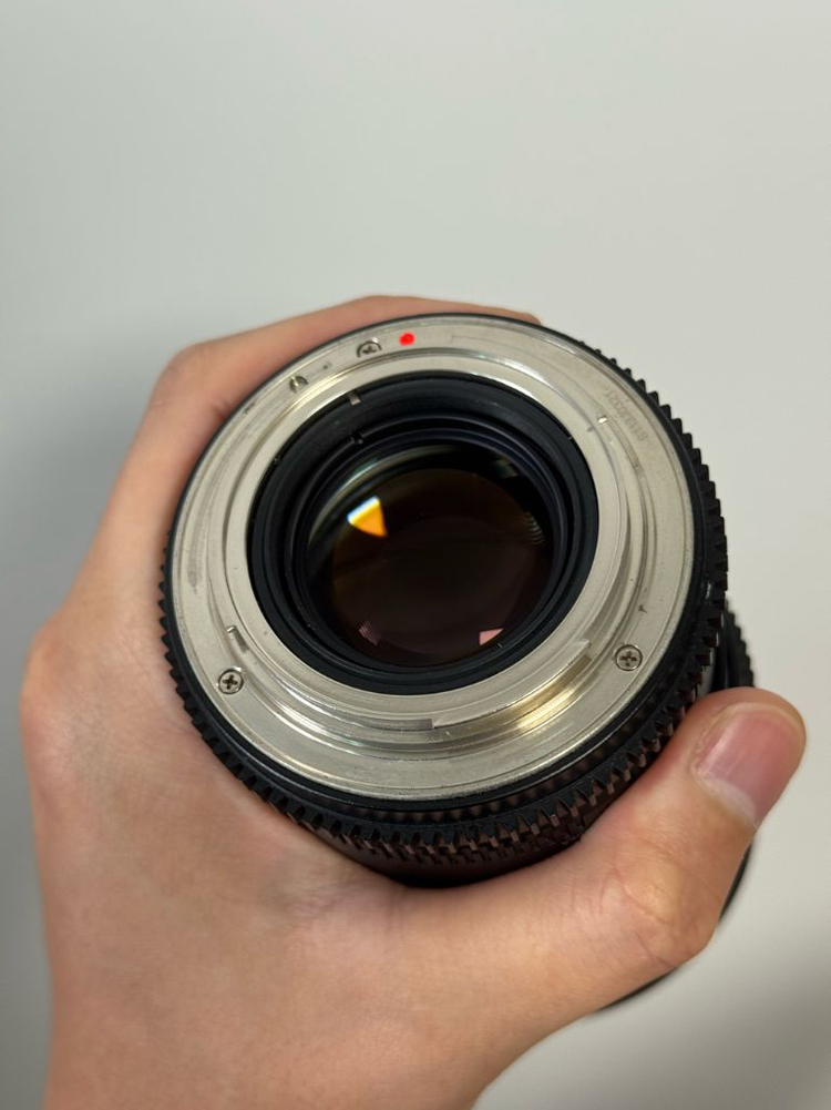 삼양 35mm t1.5 시네마 렌즈 ef 마운트 이미지