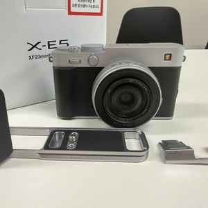 후지필름 x-e5 실버 렌즈킷 풀박스 이미지
