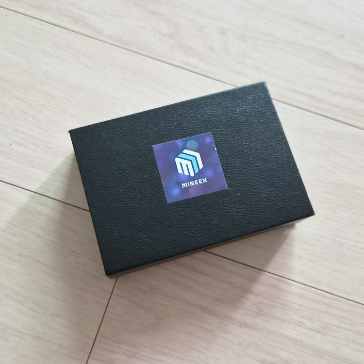 국내 알트코인 MINEEX 코인 기념주화 이미지