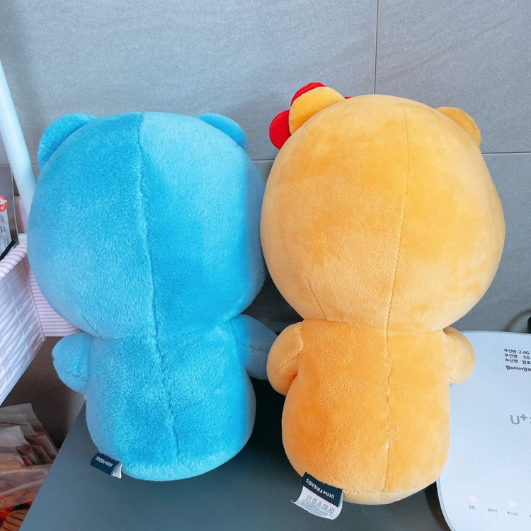 알로하꽃 펭귄 라이언 인형 2종 이미지
