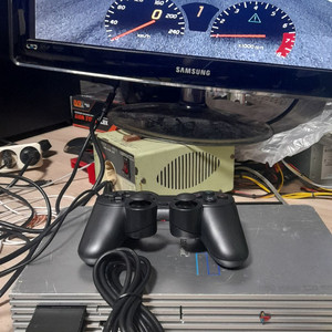 게임기- 플스2/PS2 게임기세트 (조정기 듀얼쇼크 새제품) 이미지