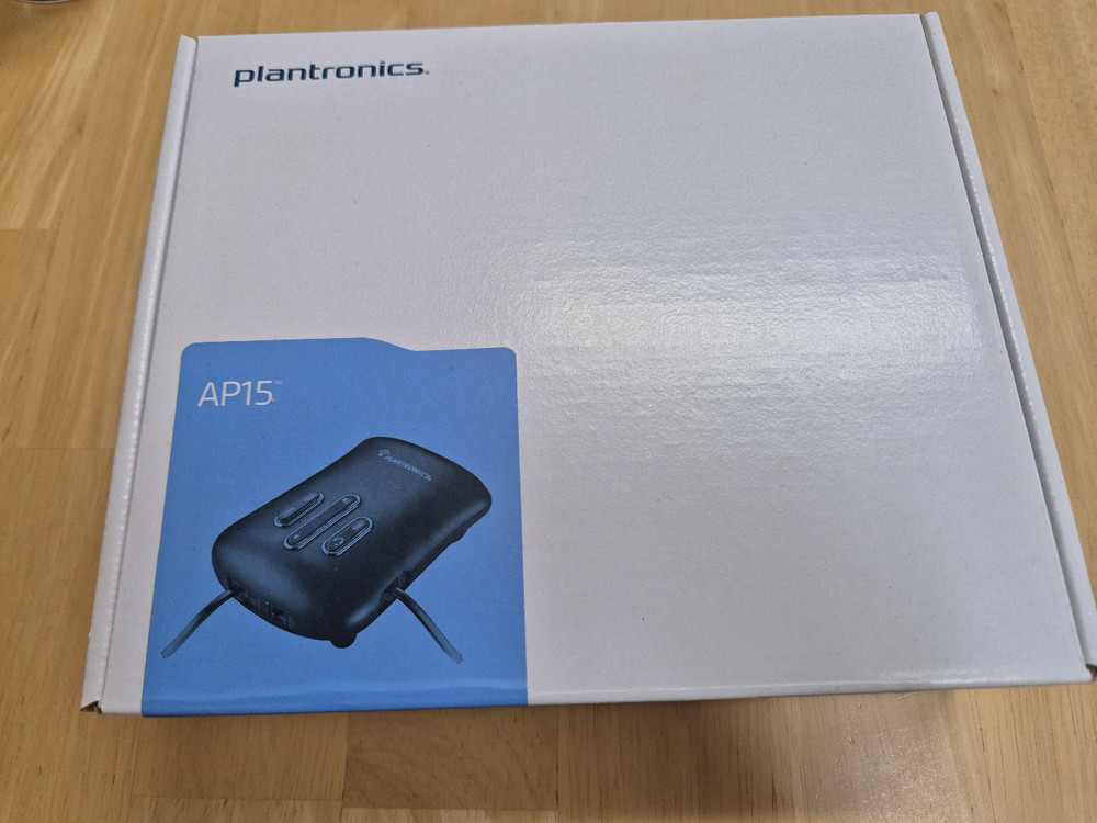 새것) plantronics AP15 헤드셋 전화기 앰프 이미지