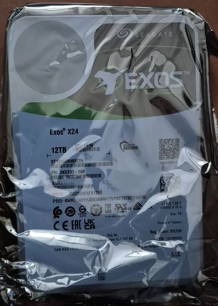 HDD EXOS 12TB / EXOS 14TB / EXOS 22TB - 안심되는 중고거래