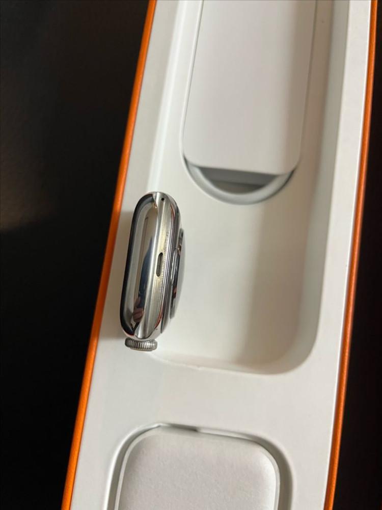 애플워치8에르메스 41mm 실버 S급 이미지