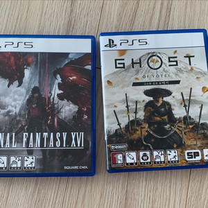 플스5 PS5 고스트오브 요테이 파이널판타지16 파판16 일괄 팝니다. 이미지