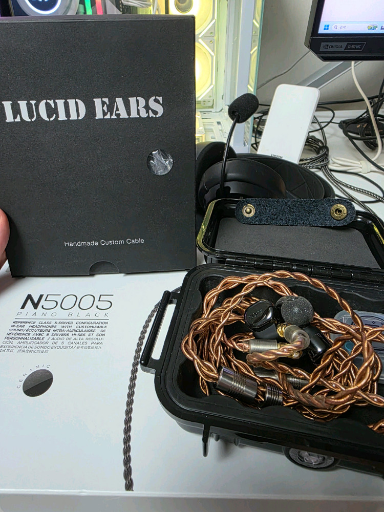 AKG N5005 + 커케 + 젠더 + 이어팁 + 케이스 세트 이미지
