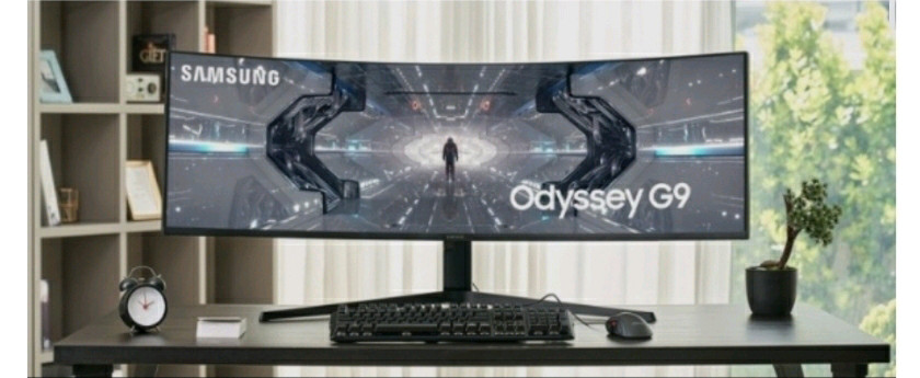 삼성 오디세이 G9 49인치 울트라와이드 5K 게이밍 모니터 주사율 240hz 이미지