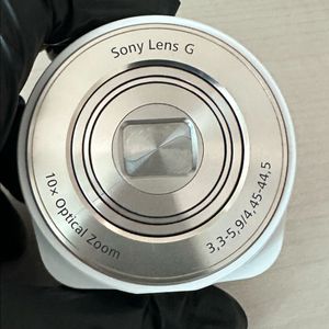 소니 DSC-QX10 렌즈 카메라 화이트