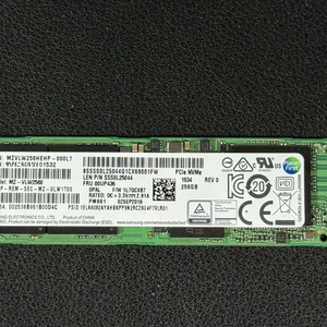 삼성 PM961 NVMe M.2 256GB SSD 미사용 이미지