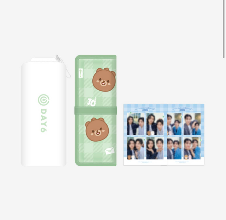 (원가 미개봉) day6 데이식스 폴딩매트 네컷 사진 포함 굿즈 엠디 md 이미지
