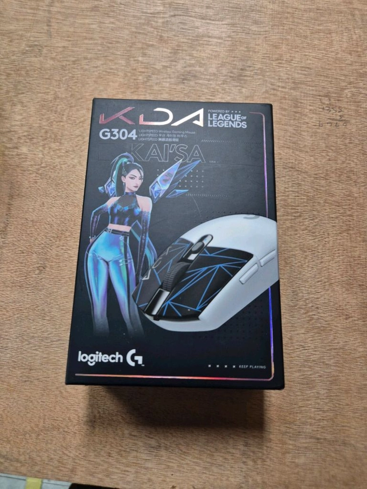 로지텍 G304 무선 마우스 롤 카이사 한정판 - 안심되는 중고거래