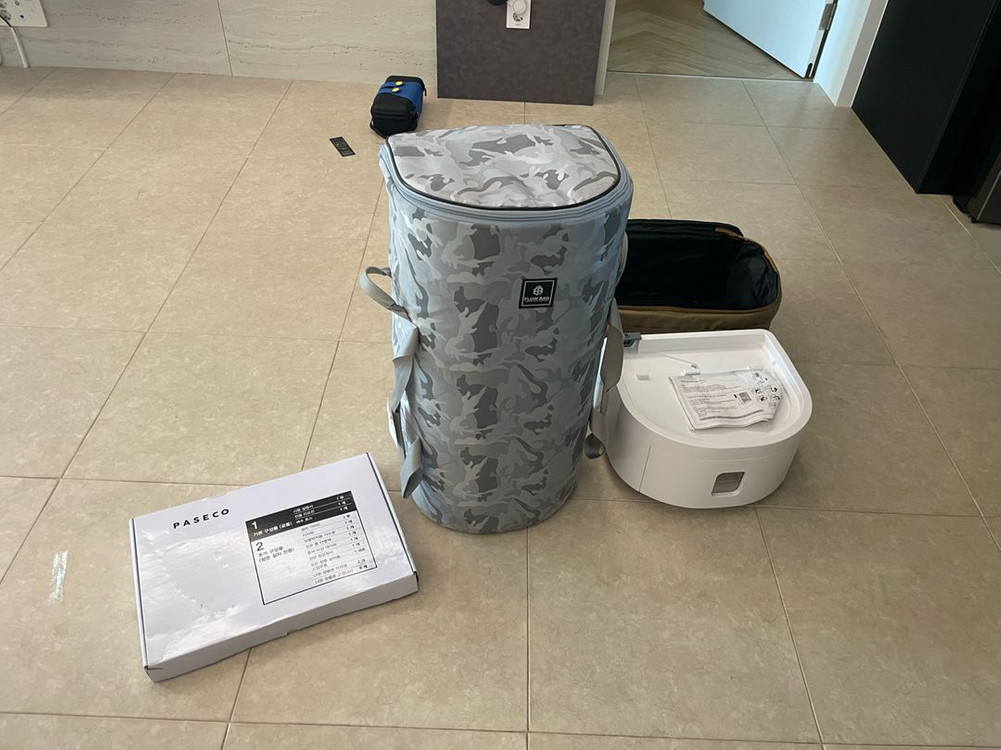 파세코 PHA-M3240BE 이동식 하이브리드 에어컨 + 캠핑키트+제습키트 포함 / 플로우백 커버 장착 이미지