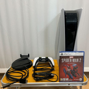 PS5 디스크 1218A + 스파이더맨2미개봉 + 전용가방 일괄 이미지