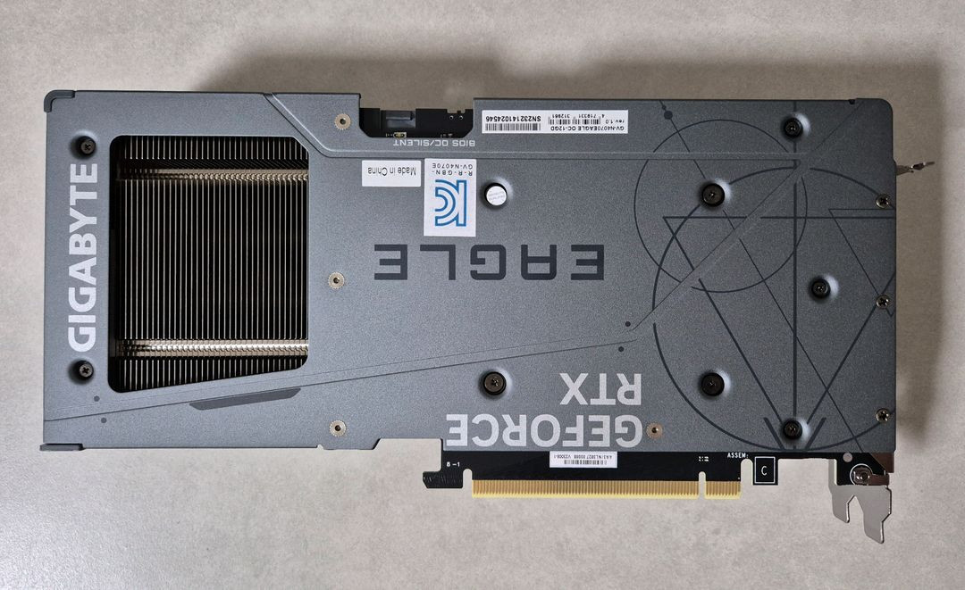 GIGABYTE 지포스 RTX 4070 EAGLE OC (rtx4070) 이미지