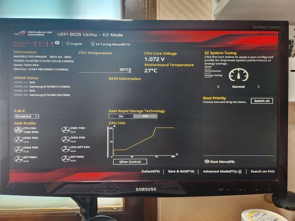 ASUS MAXIMUS VIII(6,7,8,9세대 지원) 이미지