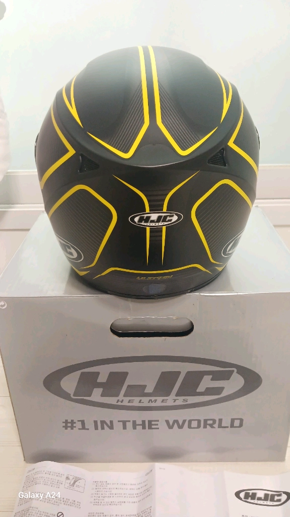 흥진(HJC)의 풀페이스 오토바이 헬멧인 HJC CL-ST 울트론(Ultron) MC-3HF 모델 새상품(L)+실드 이미지