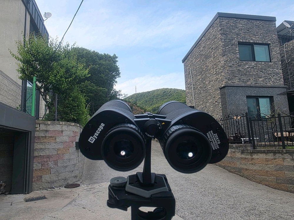 New ms 20x70 쌍안경 + 멘프로토 475b 삼각대 판매합니다. 이미지