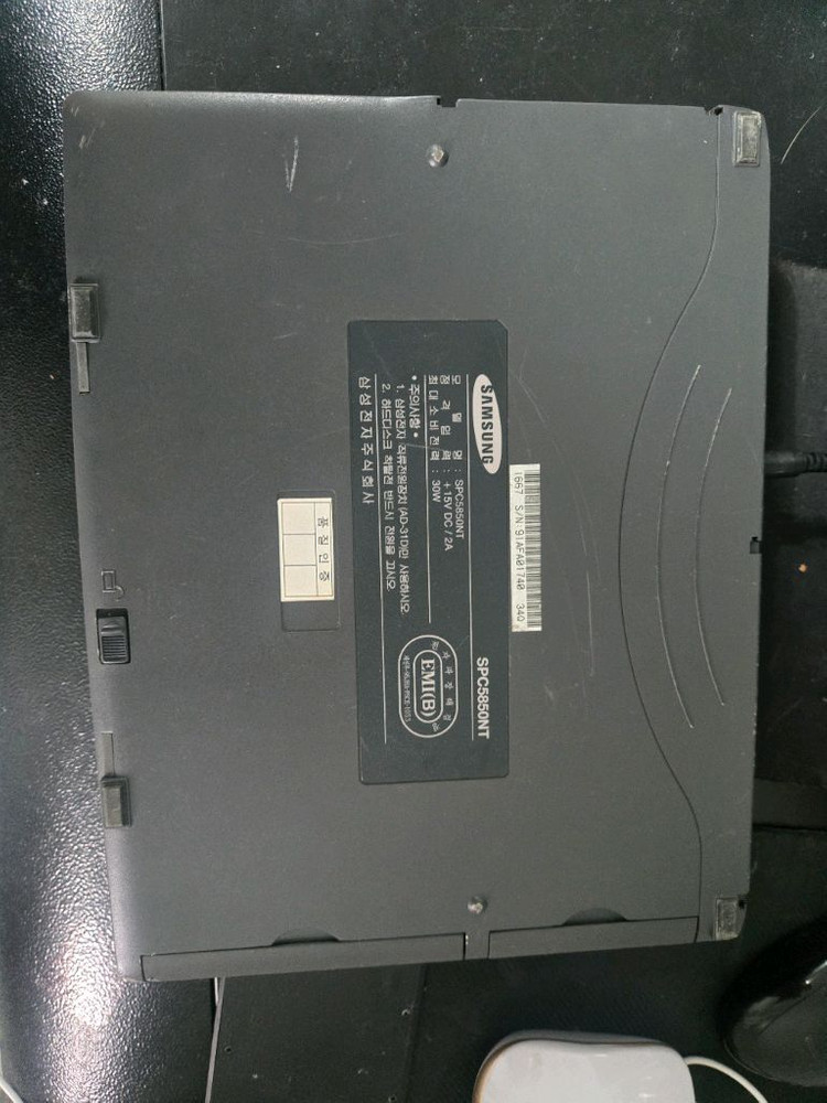 삼성 센스 SPC5850N 모델 노트북 부품용으로 판매 이미지