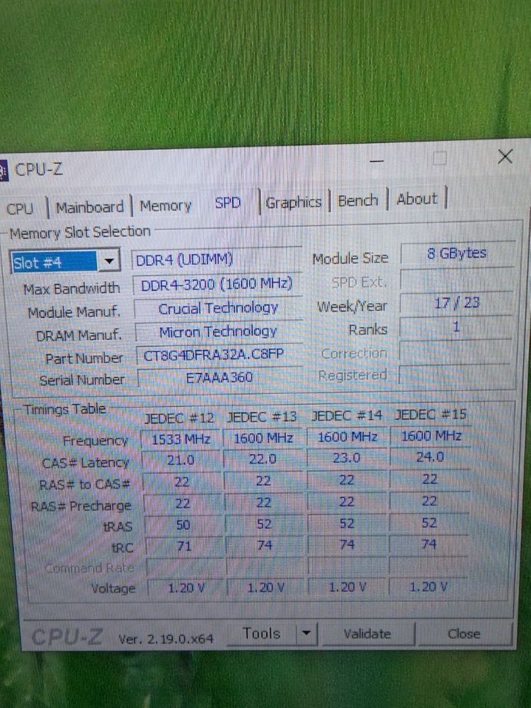 마이크론 ddr4 3200mhz 8gb x2ea (합16기가) 이미지