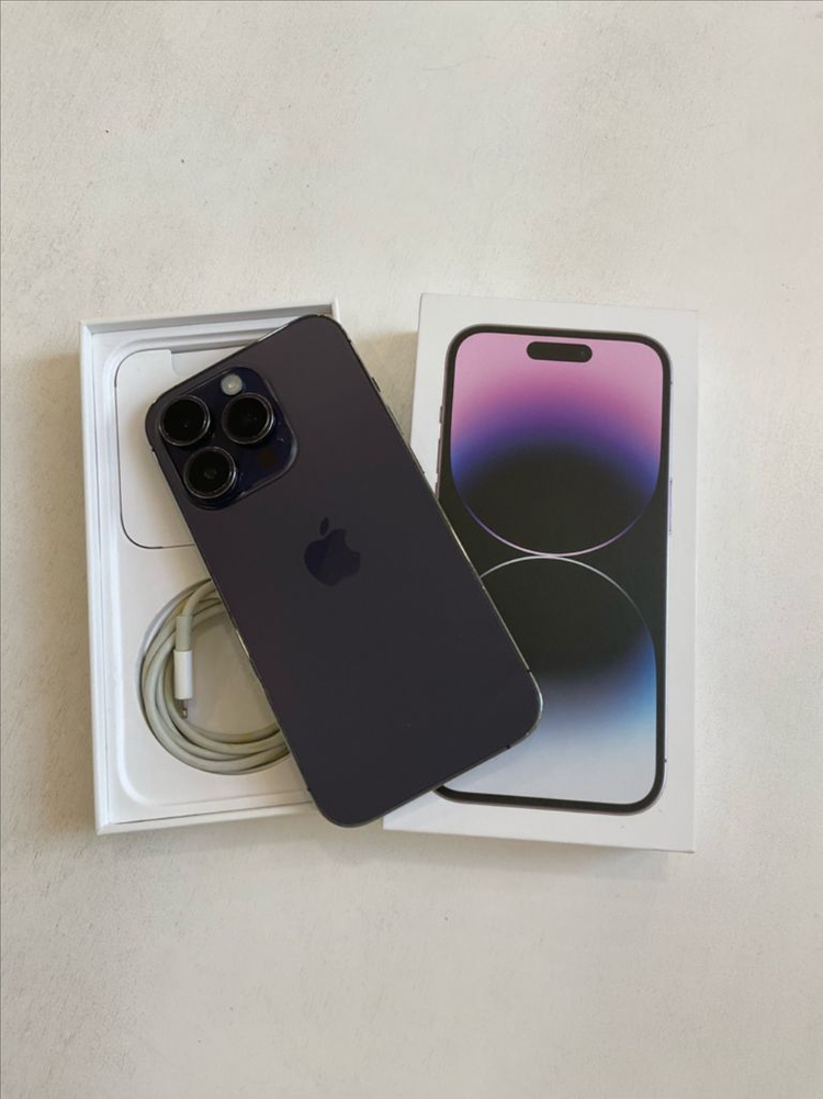 아이폰 14프로 128GB 딥퍼플 이미지
