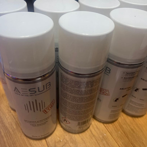 AESUB White TiO2프리 스프레이 (400ml 1캔) 총9개 (개당 1만7천원 이미지