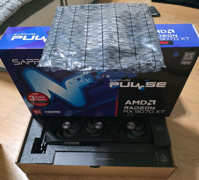 9070xt 사파이어 pulse 이미지