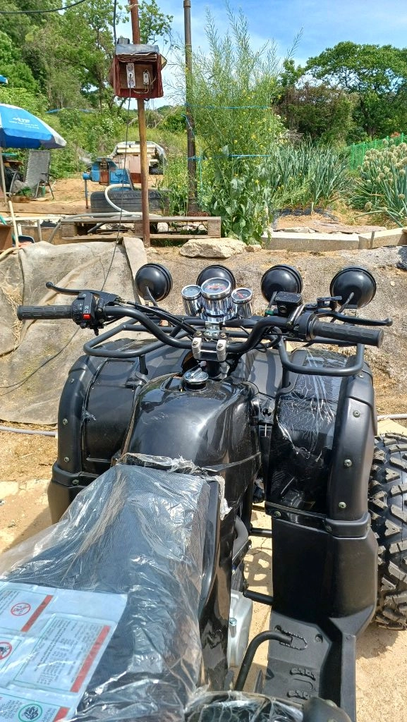 농업용 200cc 4륜 ATV 오토바이 이미지
