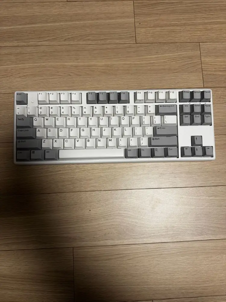 풀윤활&흡음)한성 무접점키보드 50g gk893b 이미지