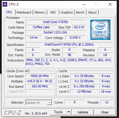 CPU, 보드, 램 세트 판매해요. I7 8700, DDR4 16GB, B250 PRO4 이미지