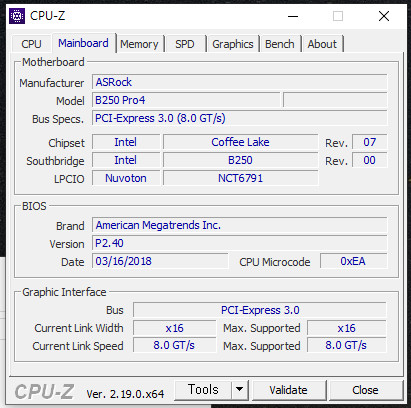 CPU, 보드, 램 세트 판매해요. I7 8700, DDR4 16GB, B250 PRO4 이미지