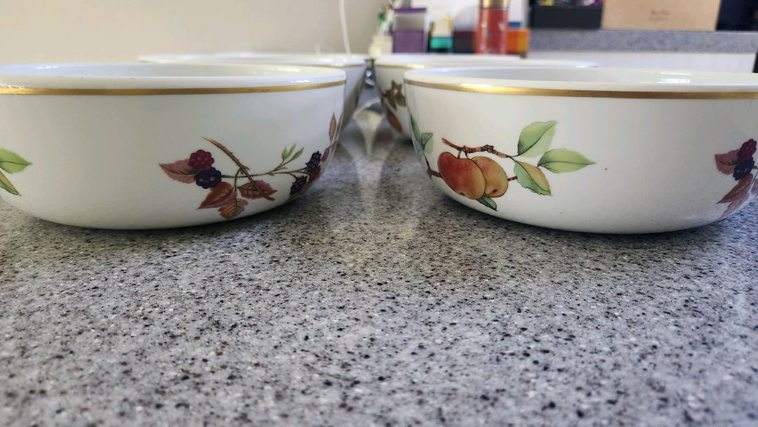 영국 로얄우스터 Royal Worcester 다용도 볼/ 샐러드볼 6개 이미지