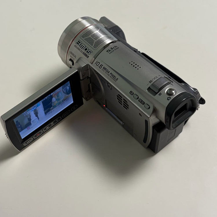 풀박) 파나소닉 HDC-TM300 빈티지 캠코더 실버 이미지
