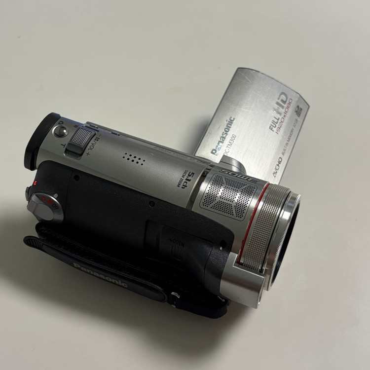 풀박) 파나소닉 HDC-TM300 빈티지 캠코더 실버 이미지
