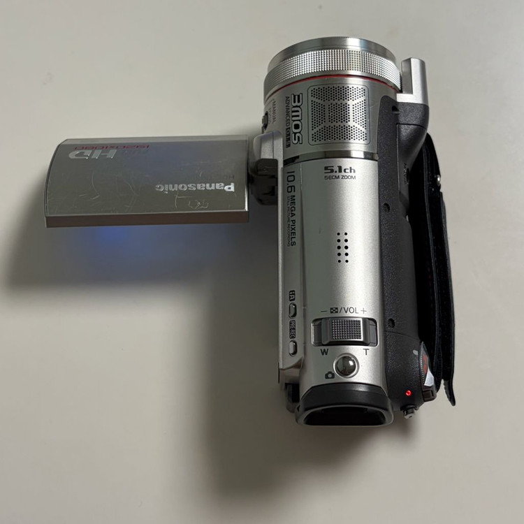 풀박) 파나소닉 HDC-TM300 빈티지 캠코더 실버 이미지
