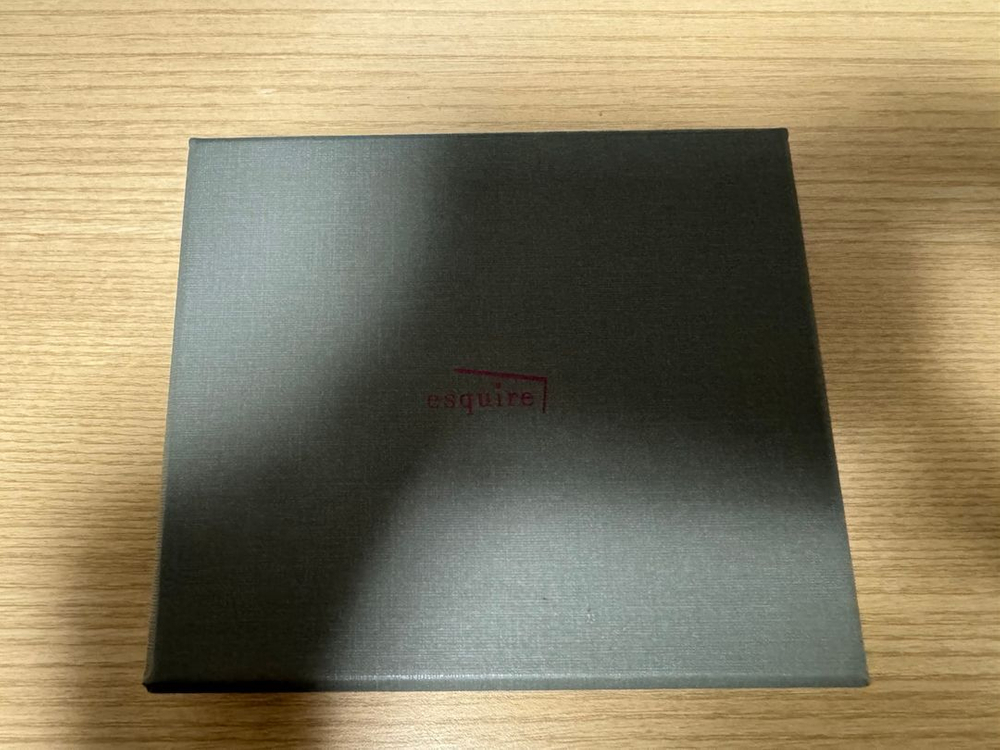 에스콰이어 악어가죽 반지갑 미사용품 이미지