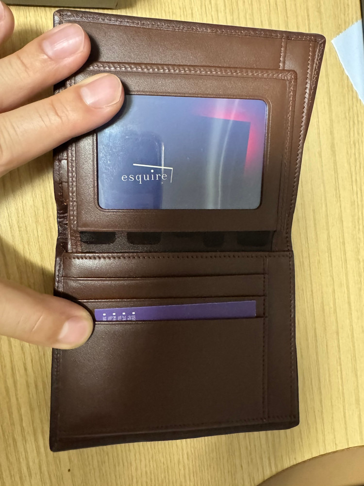 에스콰이어 악어가죽 반지갑 미사용품 이미지