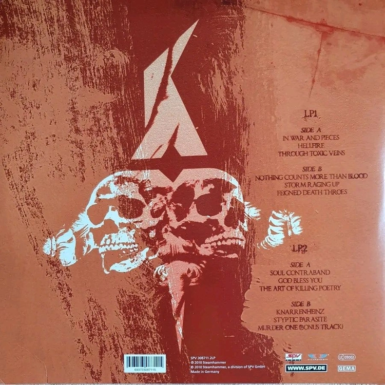 SODOM - IN WAR AND PIECES 2LP(GF.독일) 이미지