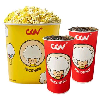 메가박스 롯데시네마 cgv 팝콘 콜라 라지콤보 매점쿠폰 이미지