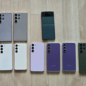 갤럭시 S23, S23FE, S23울트라, S24 울트라, Z 플립3 목업 모형폰 이미지