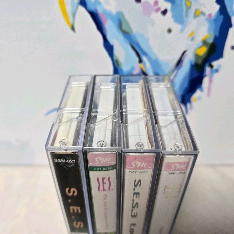 SES S.E.S 1~4집 카세트테이프 4장 일괄판매 이미지