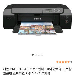 캐논pro310 포토프린터 이미지